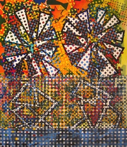 Two sunflowers in
the heat
Acrylic 116 x 100 Two sunflowers in
the heat
Acrylic 116 x 100