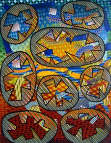 Reflecting Stones
Acrylic 96 x 76 Reflecting Stones
Acrylic 96 x 76