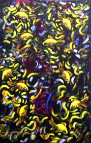 Fish in scented
water
Oil 60 x 40 Fish in scented
water
Oil 60 x 40