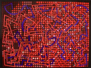 Dark approaching
Acrylic on Paper 80 x 120 Dark approaching
Acrylic on Paper 80 x 120