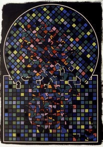 Collision of circle
into rectangle
Acrylic on Paper
126 x 93 Collision of circle
into rectangle
Acrylic on Paper
126 x 93